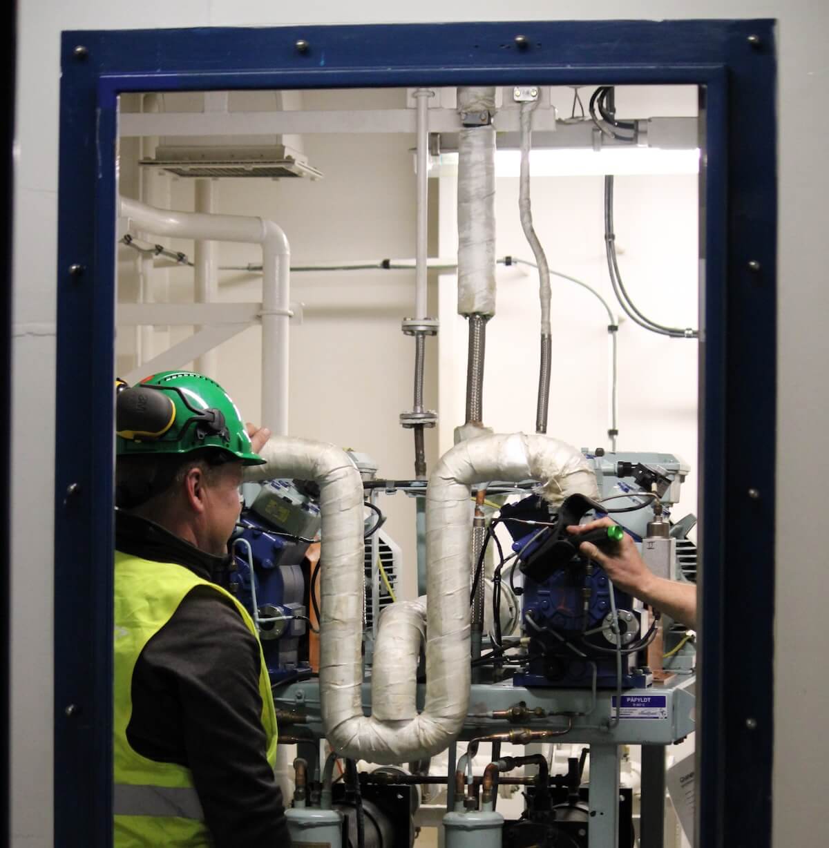 Anlæg der serviceres